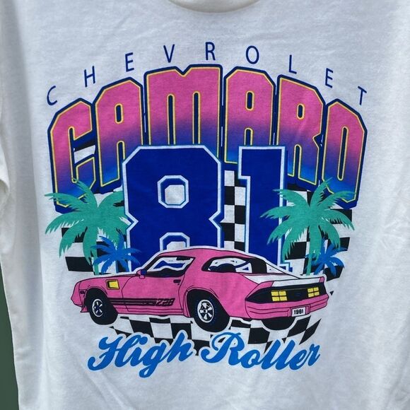 Men’s Camaro 81 High Roller Short Sleeve T-Shirt Size M - Picture 2 of 3